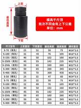 6E3X加硬模具螺旋千斤顶 压板可调节机床垫铁 高强度手拧垫脚批发