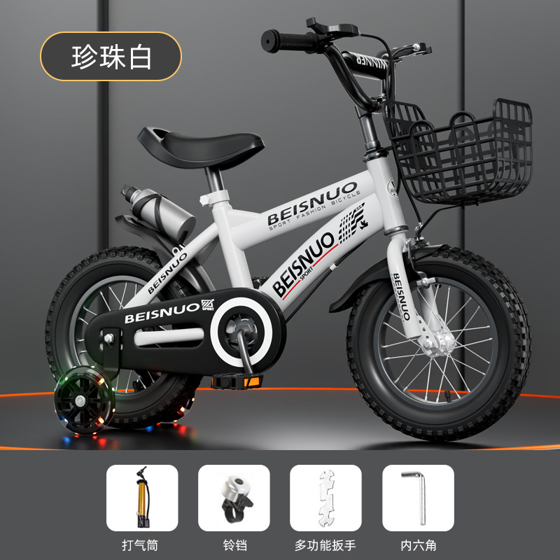 Bicicletas para niños, niños, niñas y niños, bicicleta para niños de 3 - 10 años, bicicleta para bebés con ruedas auxiliares de 12 - 14 - 16 pulgadas image 13
