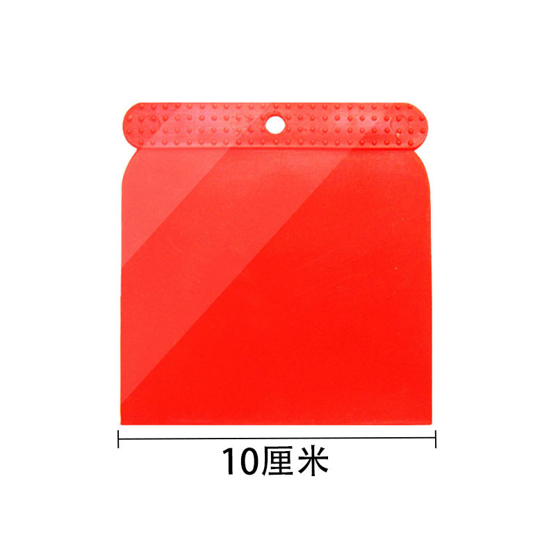 Papel pintado raspador herramientas de papel pintado espesar plástico triángulo pintura ABS nuevo material Huade cabello recto