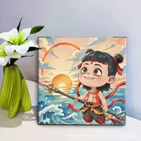 Цифровая масляная живопись DIY Нейжа ручная заливка масляной краской graffiti painting 2025 граффити производитель прямые продажи оптовая палатка