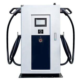 40KW national standard European standard DC fast charging station swipe card to start commercial Tesla new energy vehicle charging pile