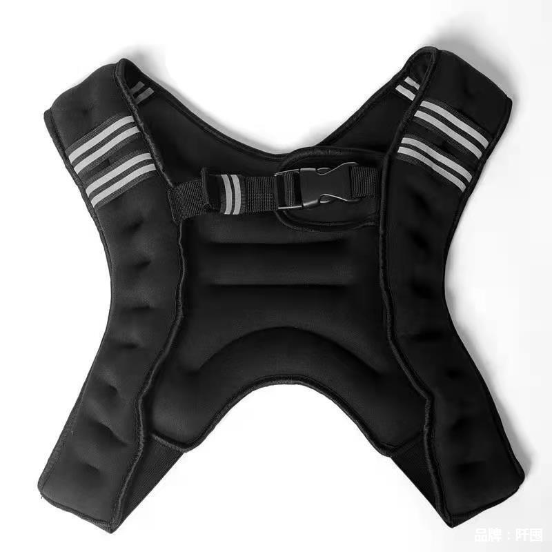 SOURCE Factory 3-5-10KG weight-bearing vest weighted invisible iron sand clothes sandbag running fitness training exercise