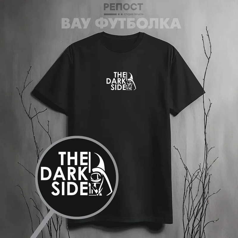 Star Wars Dark Side Print T-Shirt for Women, Casual, Versatile, Comfortable, Simple, Loose Fit, Short Sleeve, Pure Cotton, Round Neck Star Wars Dark Side Print T-Shirt for Women, Casual, Versatile, Comfortable, Simple, Loose Fit, Short Sleeve, Pure Cotton, Round Neck