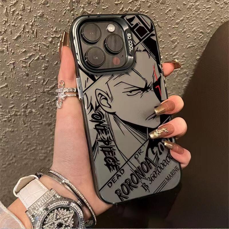 Comic Graffiti Mobile Phone Case Suitable for Apple 16 Fashion Iphone15Plus Classy 14Promax Anime Killer