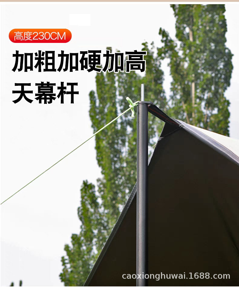 Vinyl Canopy Tent Outdoor Canopy Tent Camping Canopy Tent Canopy Outdoor Sunshade Canopy Waterproof Canopy