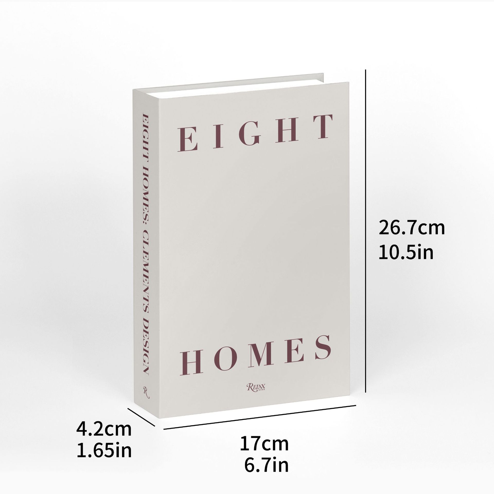 Decoración del hogar simple libro falso plegable modelo de caja de almacenamiento de decoración inglesa extranjera libro de decoración de diseño del hogar image 15
