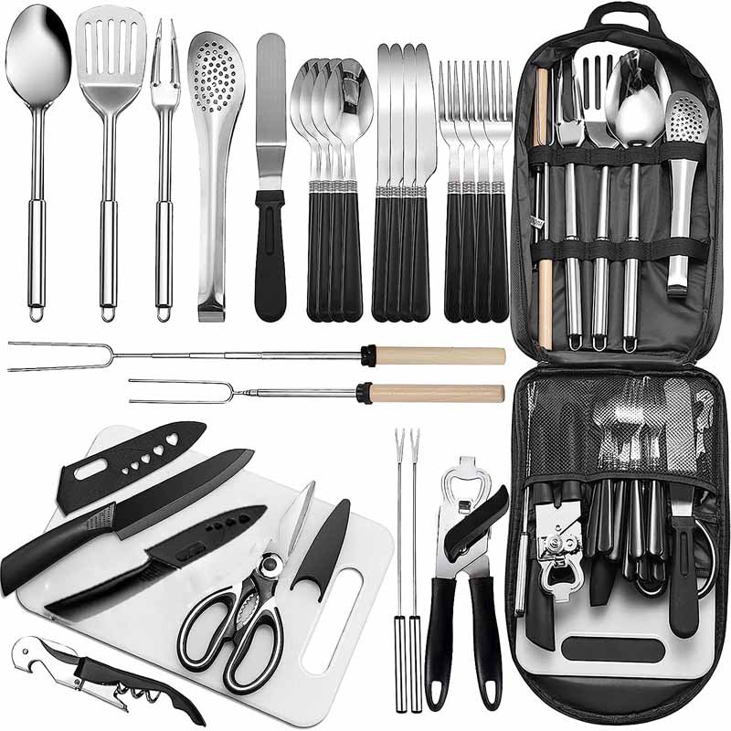 Travel kitchenware for camping