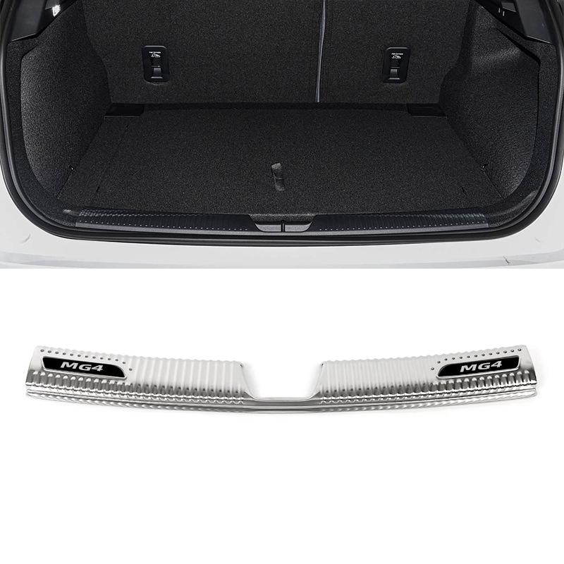 Suitable for 23-25 Mg Mg4 Ev Stainless Steel Door Sill Strips Modified Decorative Strips Welcome Pedal Trunk Rear
