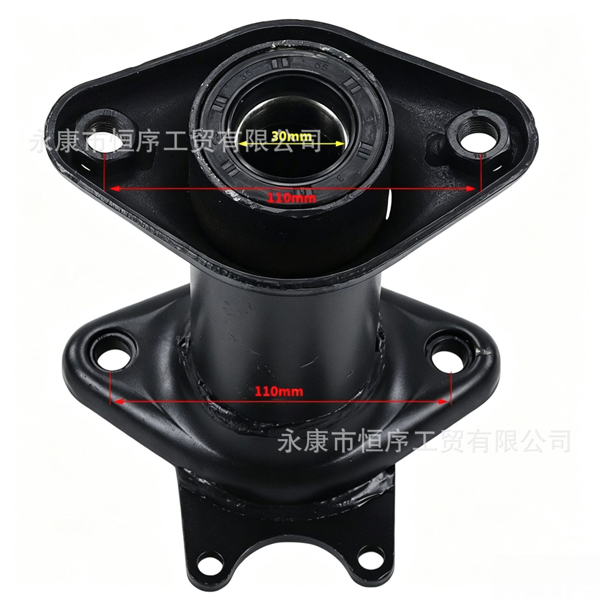 Atv Beach Bike Off-Road Motorcycle Four-Wheel Vehicle Accessories Rear Axle Drive Shaft Black Tube Rear Axle Bearing Tube Sleeve