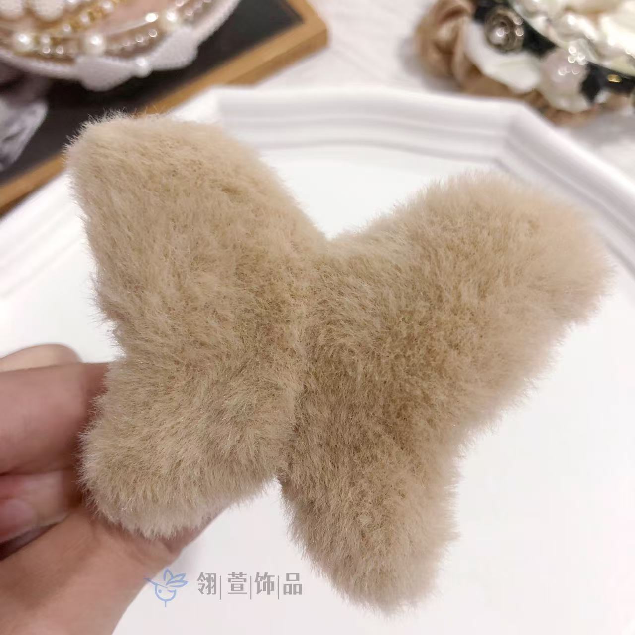 7cm 나비 (08#밀크티 컬러)