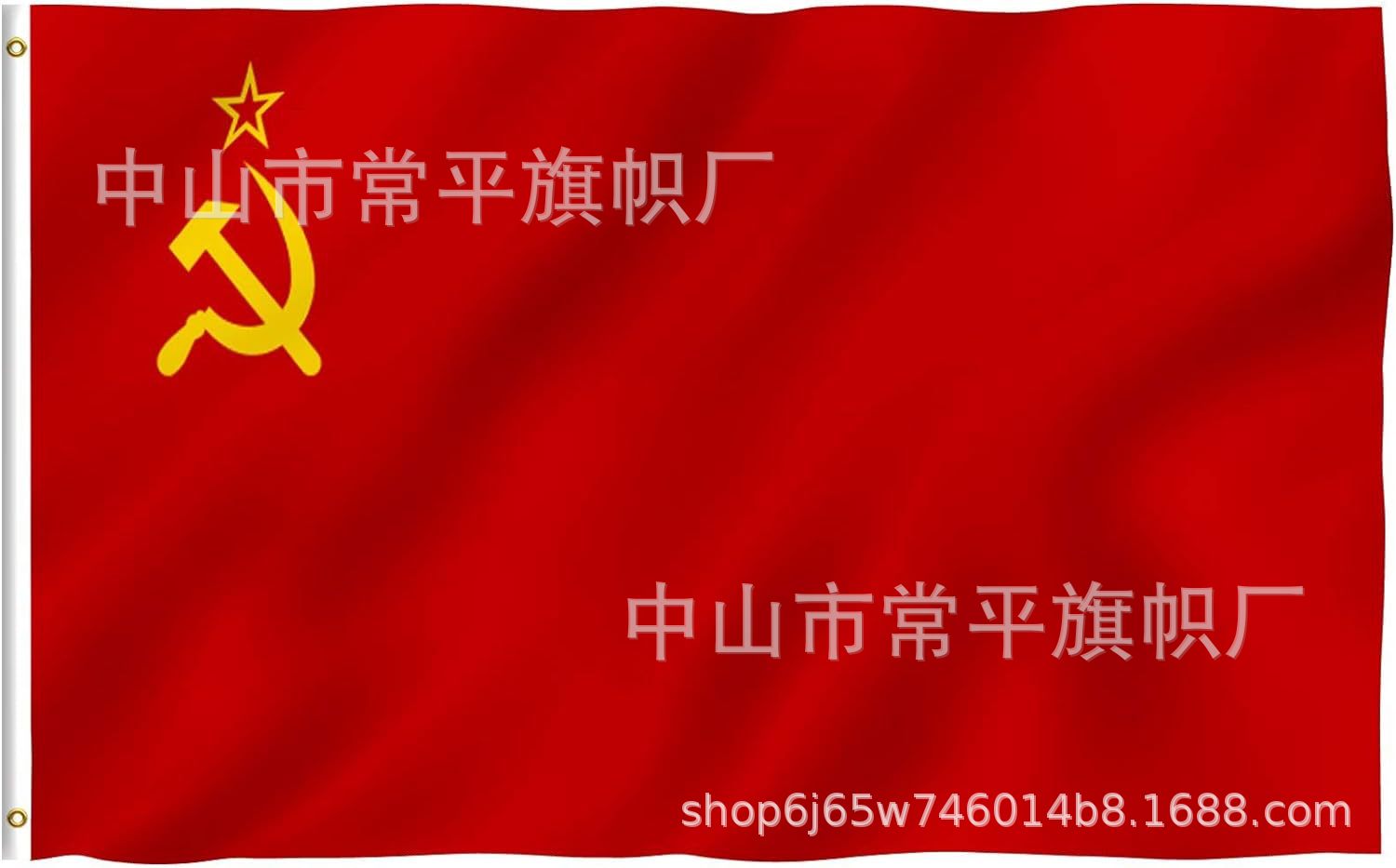 DANF bandera de la UE exportación de bandera transfronteriza 100D poliéster doble bandera 300D cabeza de lona de nylon 3 * 5ft