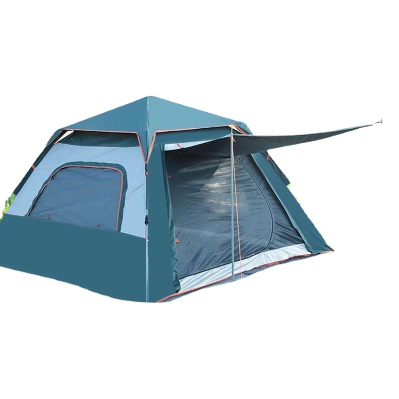 Outdoor Tent Camping Beach Thickened Tent Full-automatic Double Camping Quick Opening Tent Multi-person Camping Tent