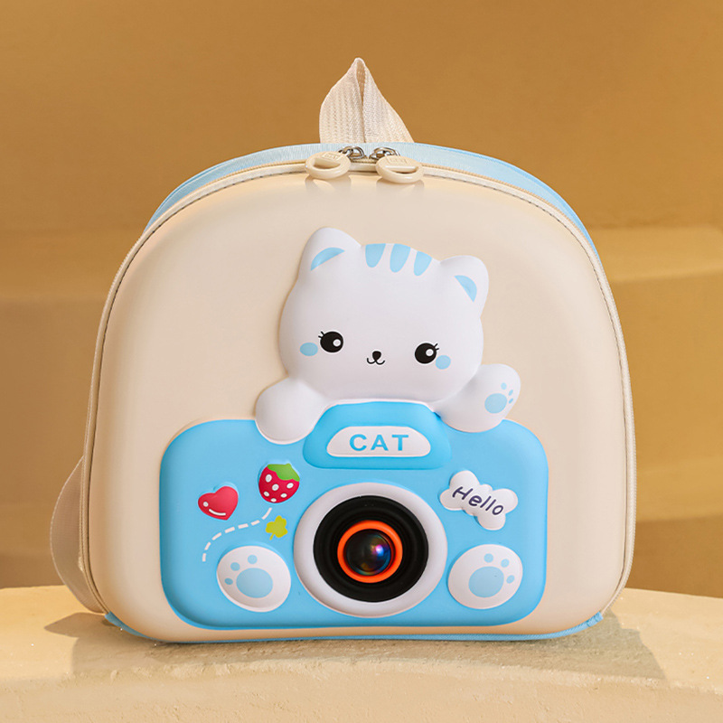 Mochila infantil infantil de dibujos animados lindo gatito niñas mochila transpirable preescolar 3 años 5 años mochila para niños