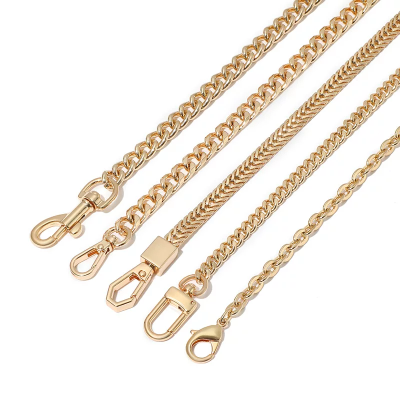 Metal quality chain, shoulder bag, changeable straps, bag accessory