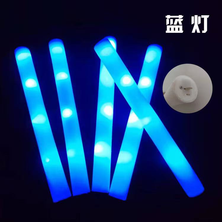 Palos de luz accesorios de concierto personalizados palos de luz logo palos de luz coloridos barra de luz al por mayor atmósfera colorida de mano