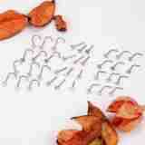 Pointed titanium steel lip stud product view