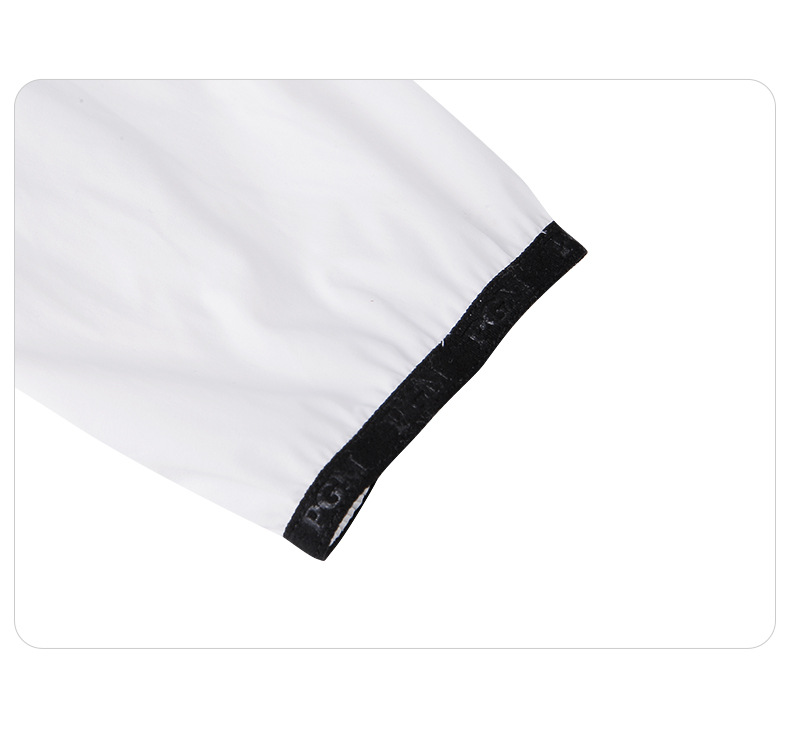 Áo khoác golf chống nắng nữ PGM thiết kế lỗ thoáng khí — QZ074-Màu đen, YF566-màu hồng, YF566-màu trắng, QZ074-màu xanh hải quân chi tiết 17