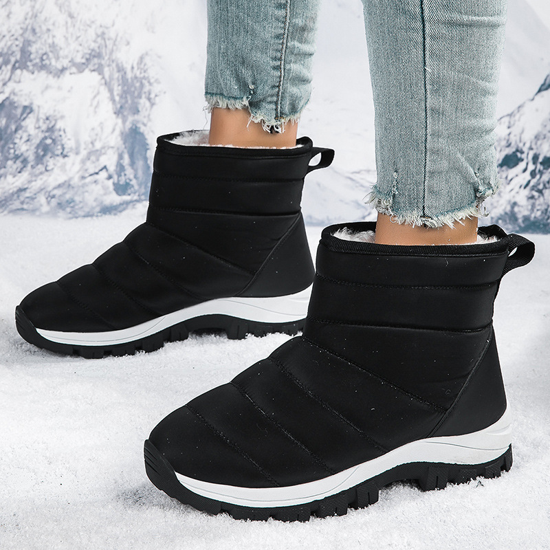 2023 New Winter Snow Boots Mid-calf Waterproof Anti-Slip Warm…