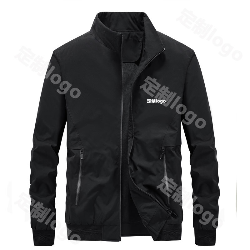 DZ-fleece-lined stand collar coat autumn and winter men's fleece-lined jacket DZ-fleece-lined stand collar coat autumn and winter men's fleece-lined jacket