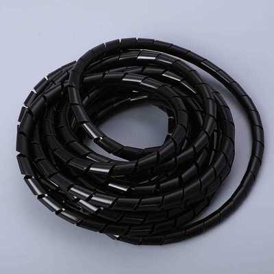 Winding tube 4/6/8/10-30mm wire Bobbin Administration wire Protective sleeve Black and white