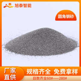 供应磨料钢砂定制 60-280目抛光除锈去毛刺用铁砂 不锈钢圆角钢丸