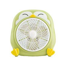 荣鑫203小企鹅桌面风扇 转页扇 迷你台扇 学生扇 卡通儿童扇 批发