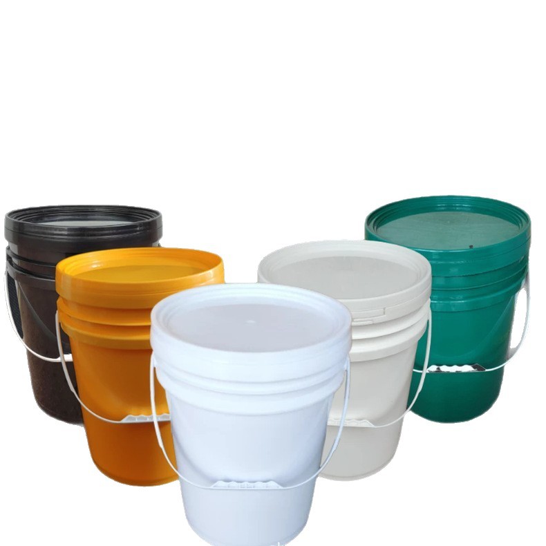 Los cubos de plástico 20kg para la industria plástica de ollas de aceite de plástico 20L se pueden hacer en diferentes colores, tamaños y especificaciones. image 6