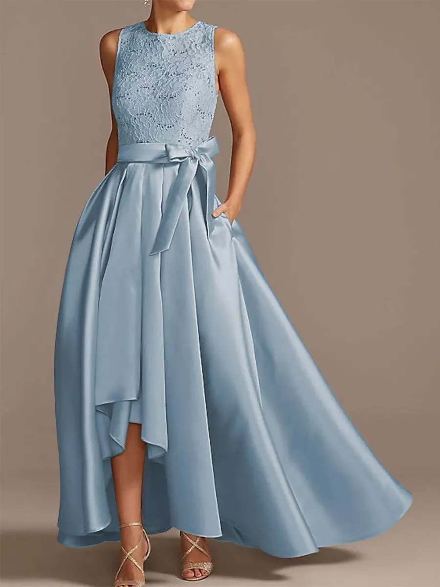​​"Versatile Lace Sleeveless Dress - Elegant Banquet & Everyday Wear In 12 Colors (XS-XXXL) | Floral Embroidery & Breathable Lining"​​_ecoleips.com