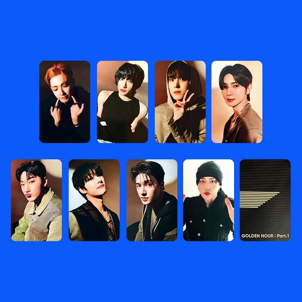 ATEEZ Mini Ten Editions GOLDEN HOUR: Part.1 (six models)