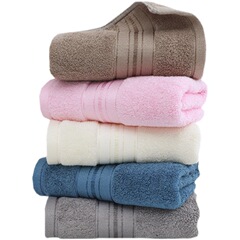 2F加厚竹炭竹纖維毛巾女士洗臉家用男生比純棉全棉吸水純色親膚洗