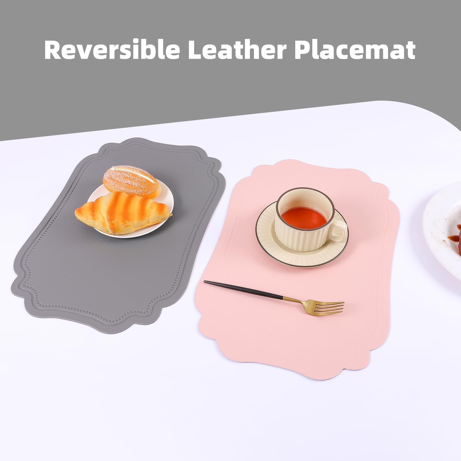 Doble color gris y Rosa