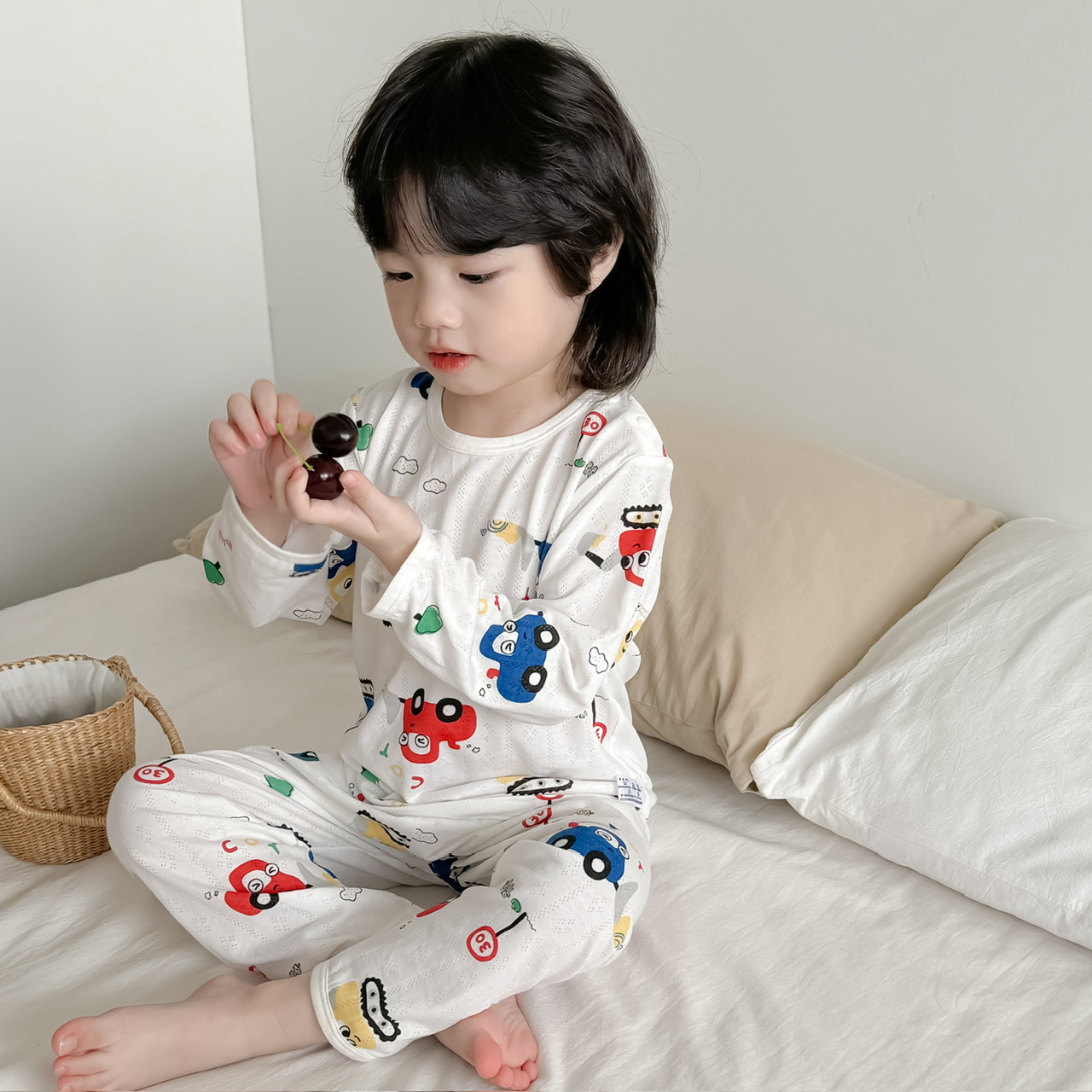 Children's cartoon thin long-sleeve