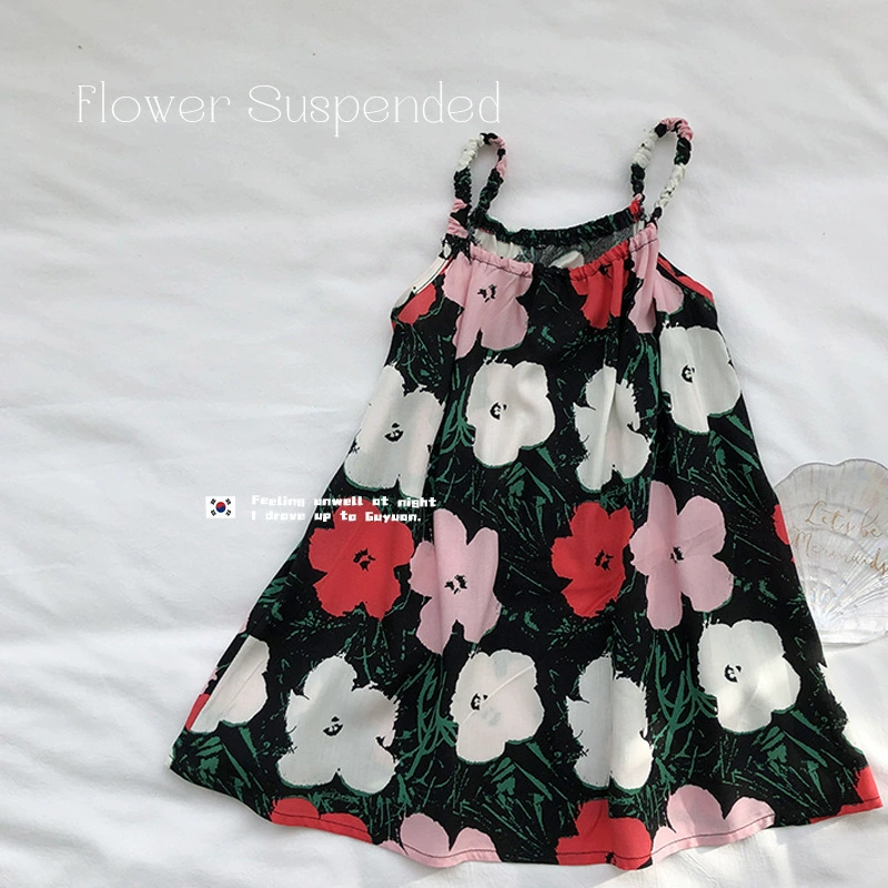 Юбка для девочек, эластичный Slip dress, корейский стиль