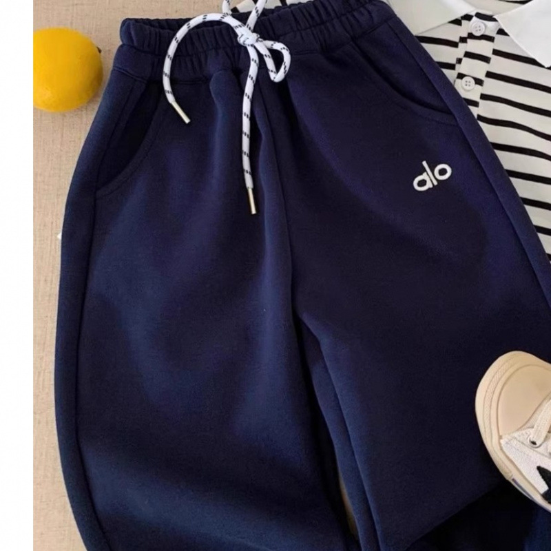 K3alo sweatpants: navy blue