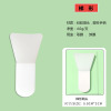 Soft face mask, silicone brush, easy application