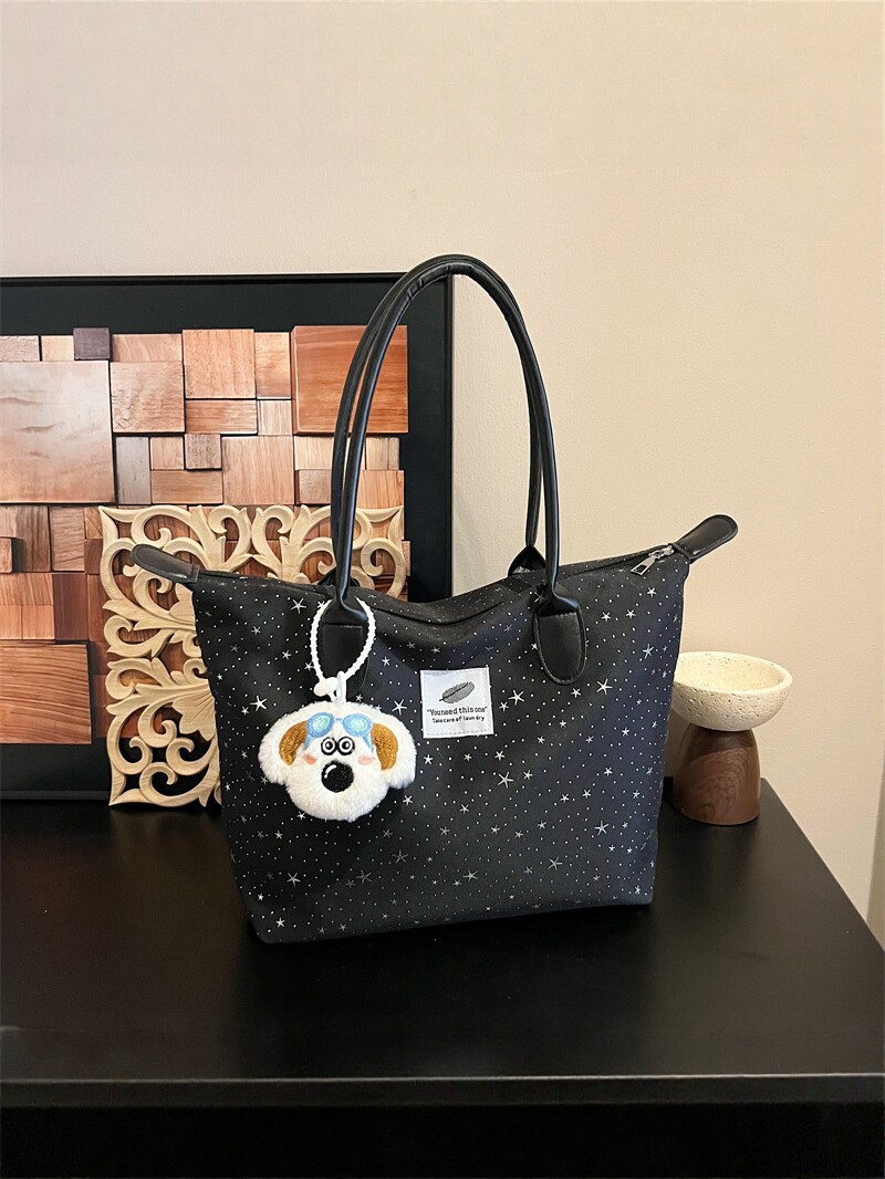 2026 bolsas de hombro de viaje de gran capacidad de mujeres bolsas de mano coreanas bolsas colgantes de dibujos animados