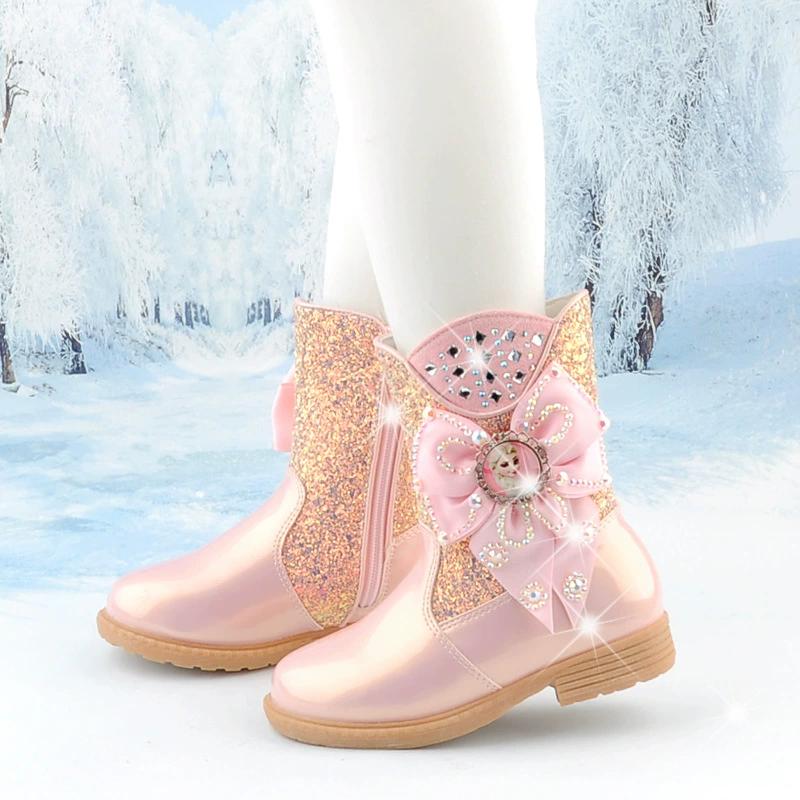 Детская женская обувь, Ботинки Martin Fried Street 2022 Новые короткие сапоги для девочек весенне-осенние одиночные сапоги фабрика в наличии две хлопковые туфли для девочек