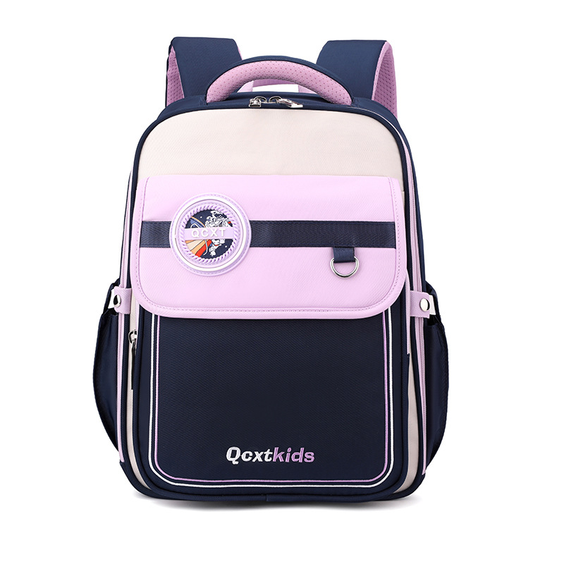 Mochilas escolares para niños, niños de primer, segundo, tercer a sexto grado, estilo británico, reducción de la carga, protección de la columna, mochila ligera para niñas de escuela primaria