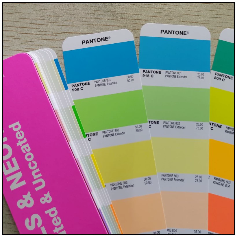Новая версия стандартной цветовой карты PANTONE Pantone, розовая цветовая карта, флуоресцентный цвет, номер GG1504C, цветовая карта 9, начиная с Daimai
