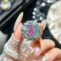 炫彩气质三件套玫瑰项链