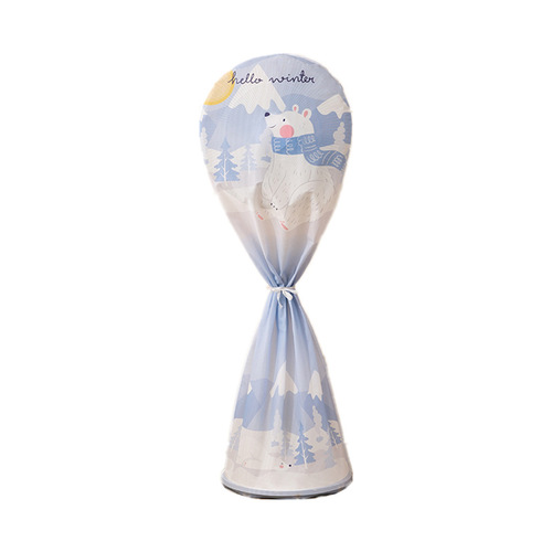 New Electric Fan Cover Household Dustproof Cover Fan Protection Case Upright Floor Standing All-in-One Universal Dustproof Cover