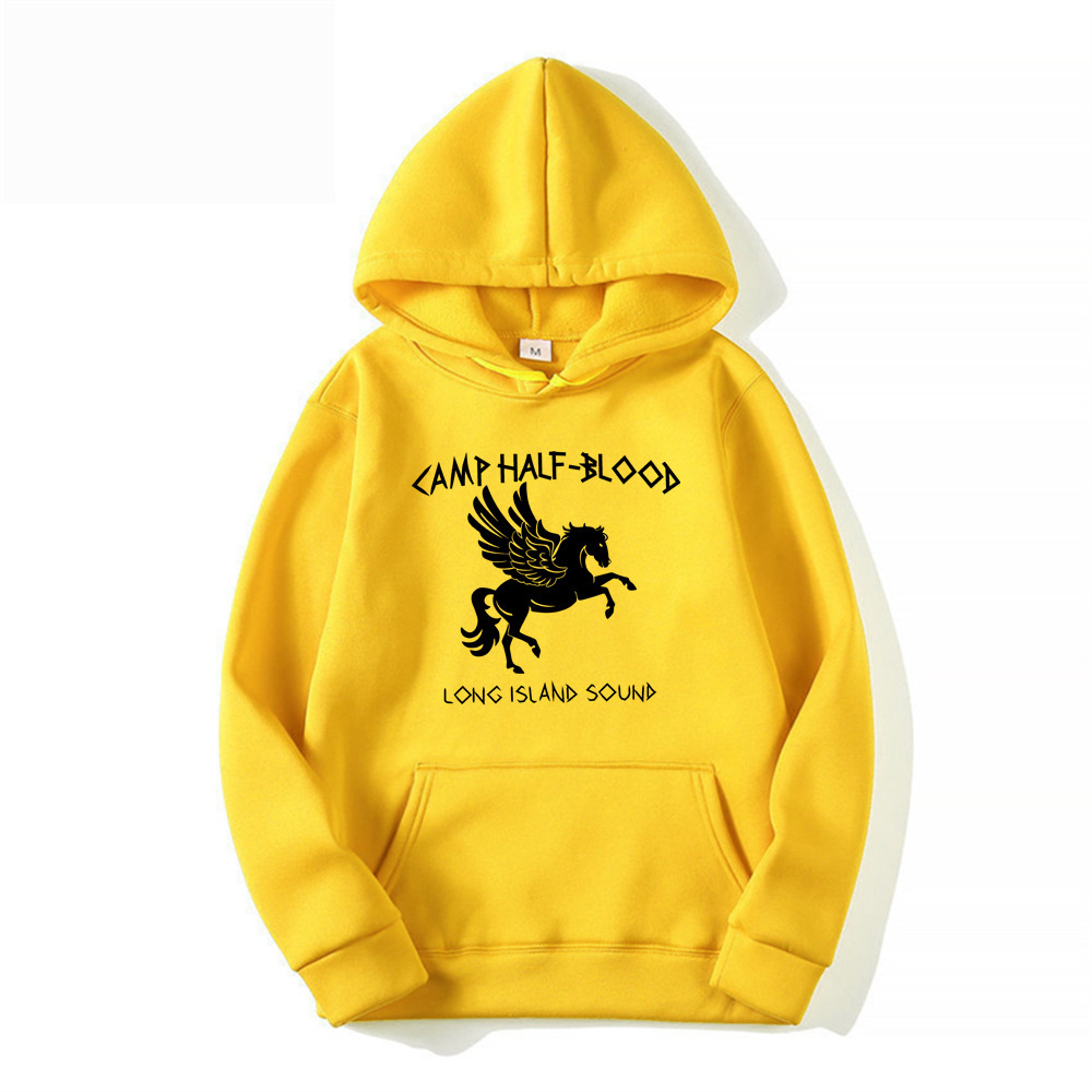Vintage Camp Half Blood Hoodie Percy Jackson Hooded