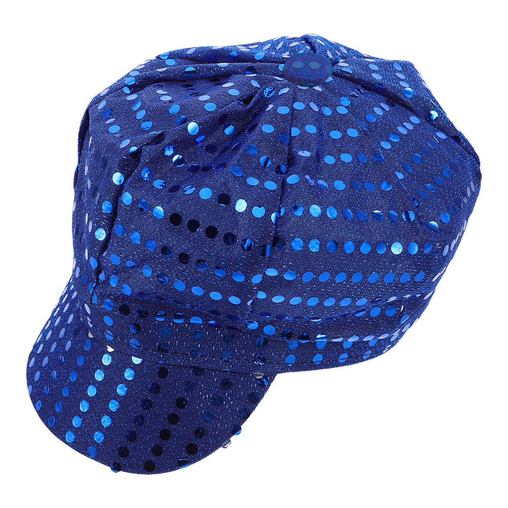 70s Disco Performance Sequin Hat For Festival Party And Cosplay_voghion.com