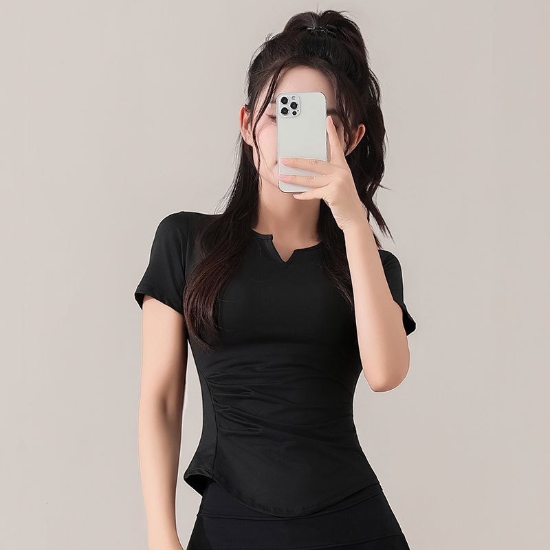 반소매/블랙