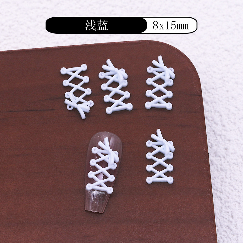 하늘색 레이스업 리본 개당 가격