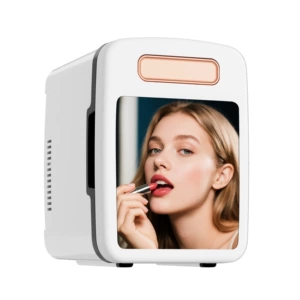 4L güzgü kosmetik soyuducu, mini soyuducu, portativ, yataqxana, USB