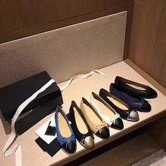 ハイバージョン Xiaoxiangfeng シングルシューズ女性の弓バレエシューズ 2025 新カラーマッチングラウンドトゥフラットシューズ浅い口の女性の靴