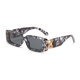 New OFF European and American Box Bump Sunglasses Hip Hop Personalized Fashion Cross-border Trend Metal Accessories Sunglasses