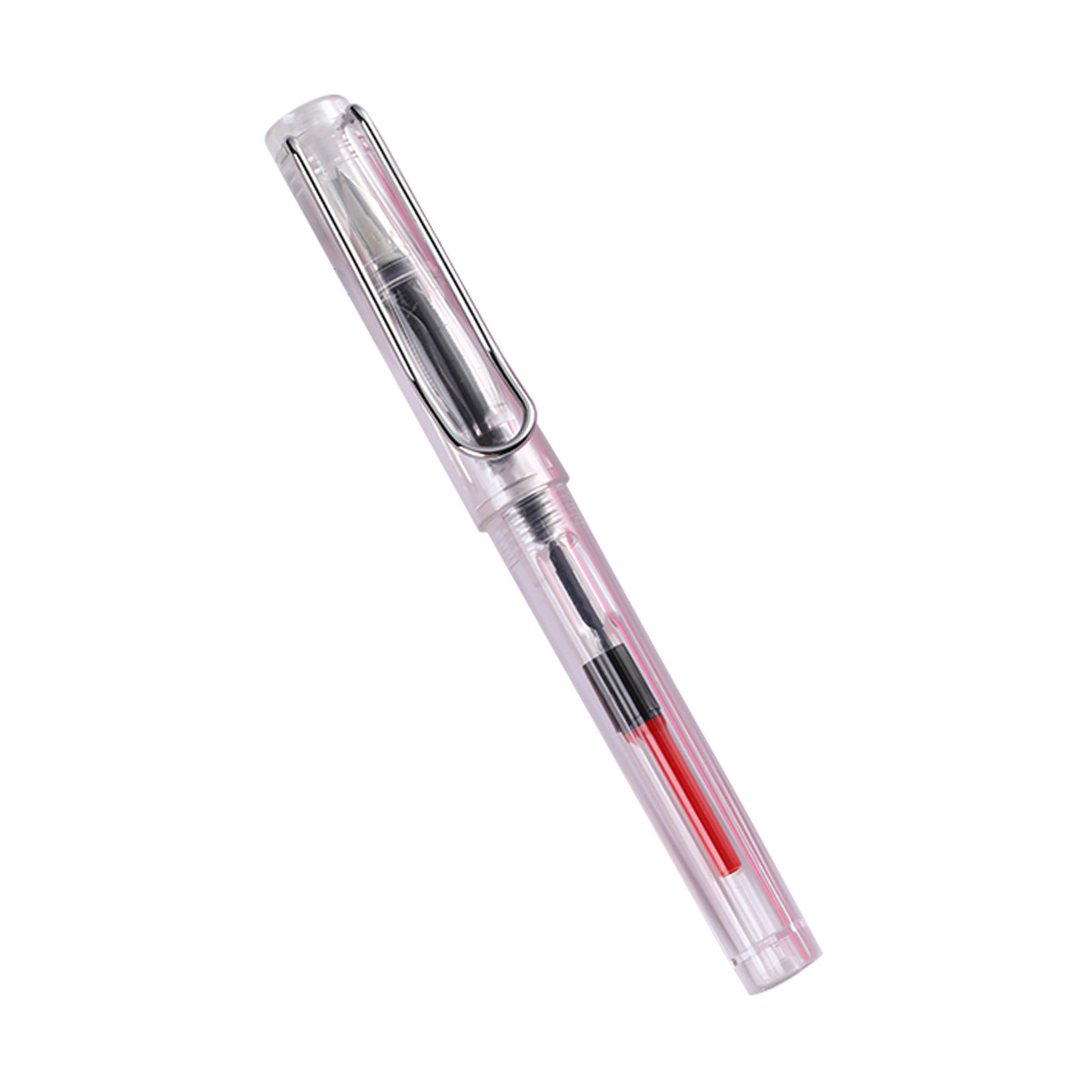 Pluma de plástico de fábrica postura positiva práctica de caligrafía en stock al por mayor profesor regalo pluma estudiante pluma letras LOGO image 20