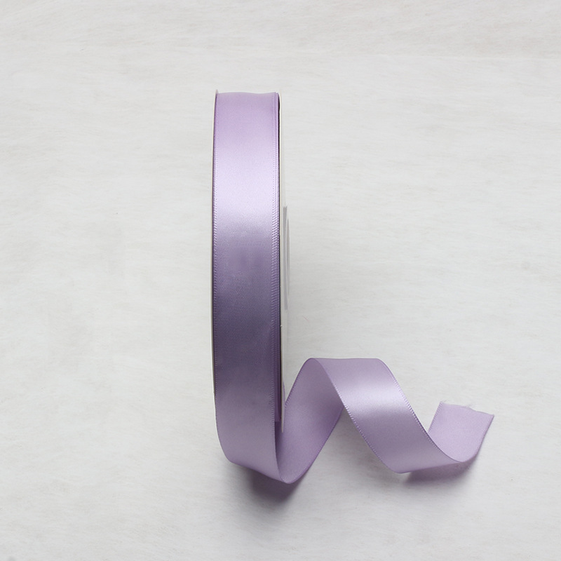 Huaxi cinta de poliéster de color sólido material de embalaje ramo de flores cinta de color sólido pastel cinta caja de regalo corbata